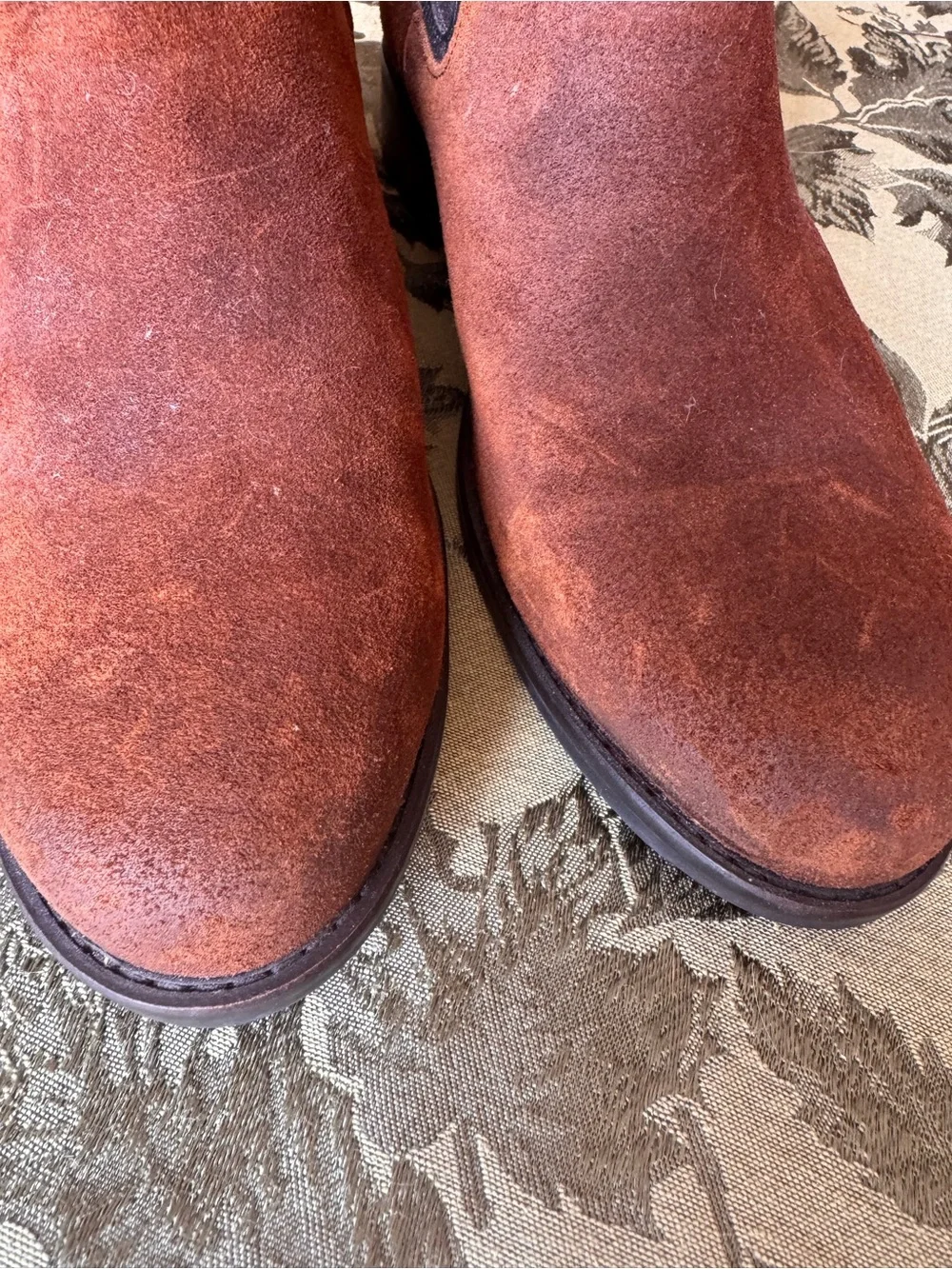 Thursday Boot Company Duchess Chelsea Boots in Caramel Brown